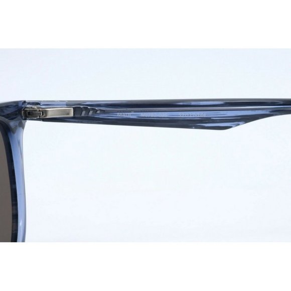 Maui Jim Cathedrals MJ 782-03S Black Sunglasses Polarized Blue -SCRATCHED LENS